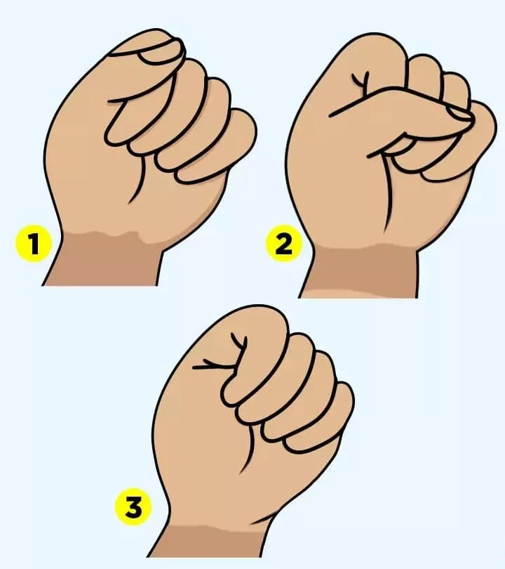 Fist Personality Test: The way you make a fist reveals your true personality traits