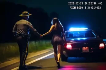 Shocking Footage Revealed: Woman Secretly Records Police Request to Open Trunk!