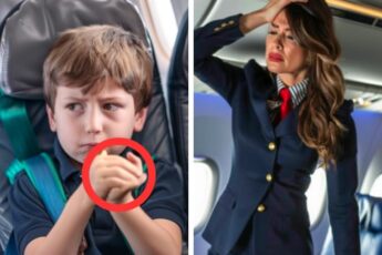 Boy Keeps Making Strange Hand Signals During Flight – When Stewardess Realizes Why, She Orders the Plane To Land