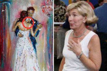 Wife Uncovers Husband’s 50-Year Secret Hidden Beneath Painting Varnish – Unbelievable!