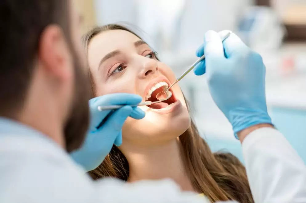 Patient Opens His Mouth And Startles Dentist